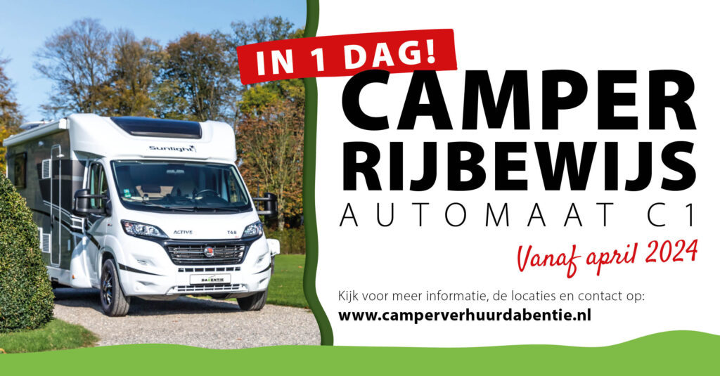 Camper Rijbewijs Halen - Dabentie Luxe Campers